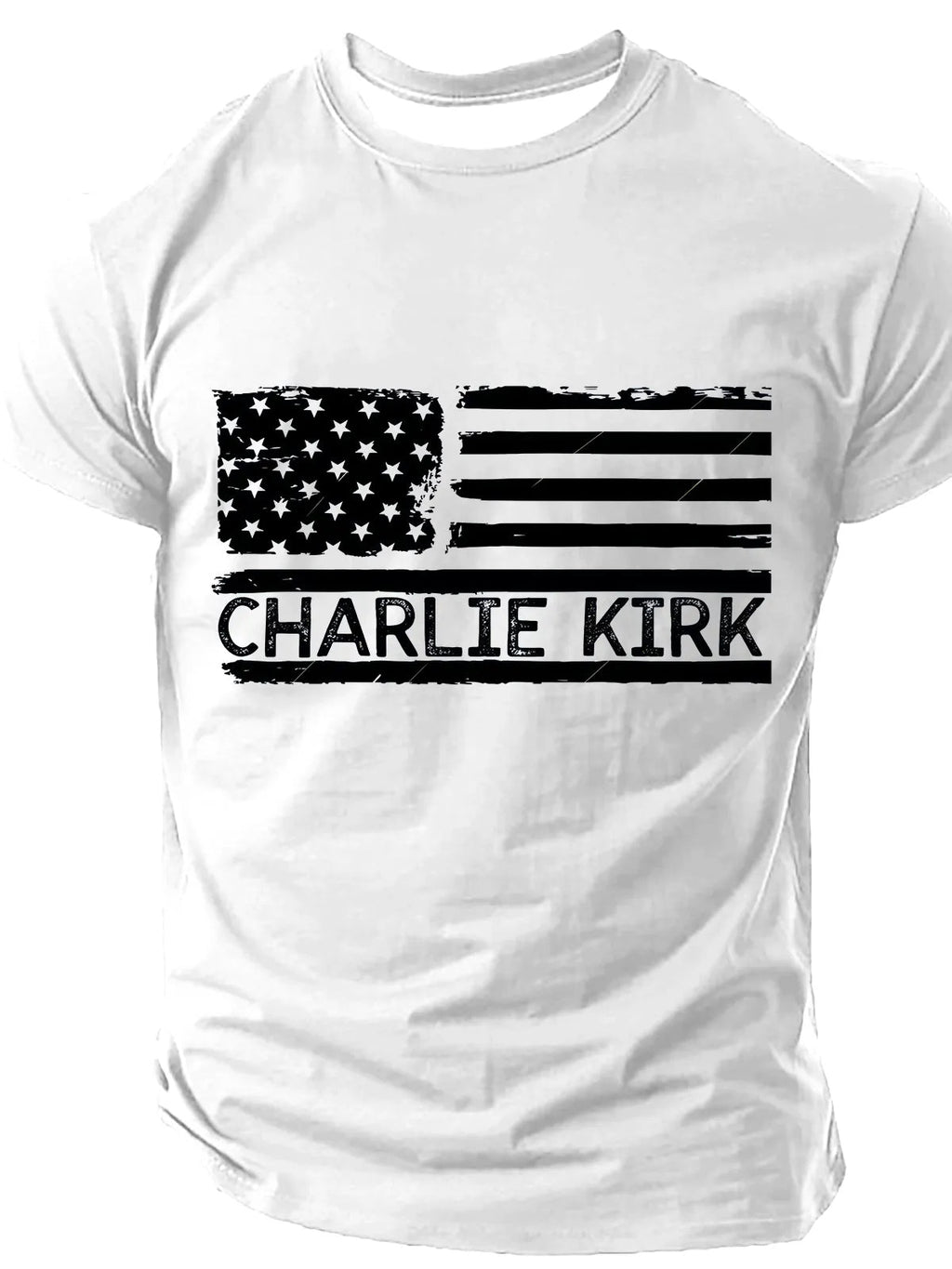Men's Charlie Kirk Patriot Memorial T-Shirt