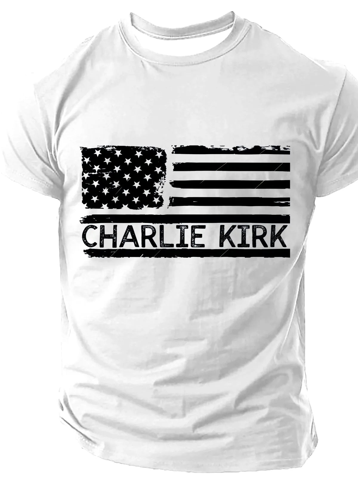 Men's Charlie Kirk Patriot Memorial T-Shirt