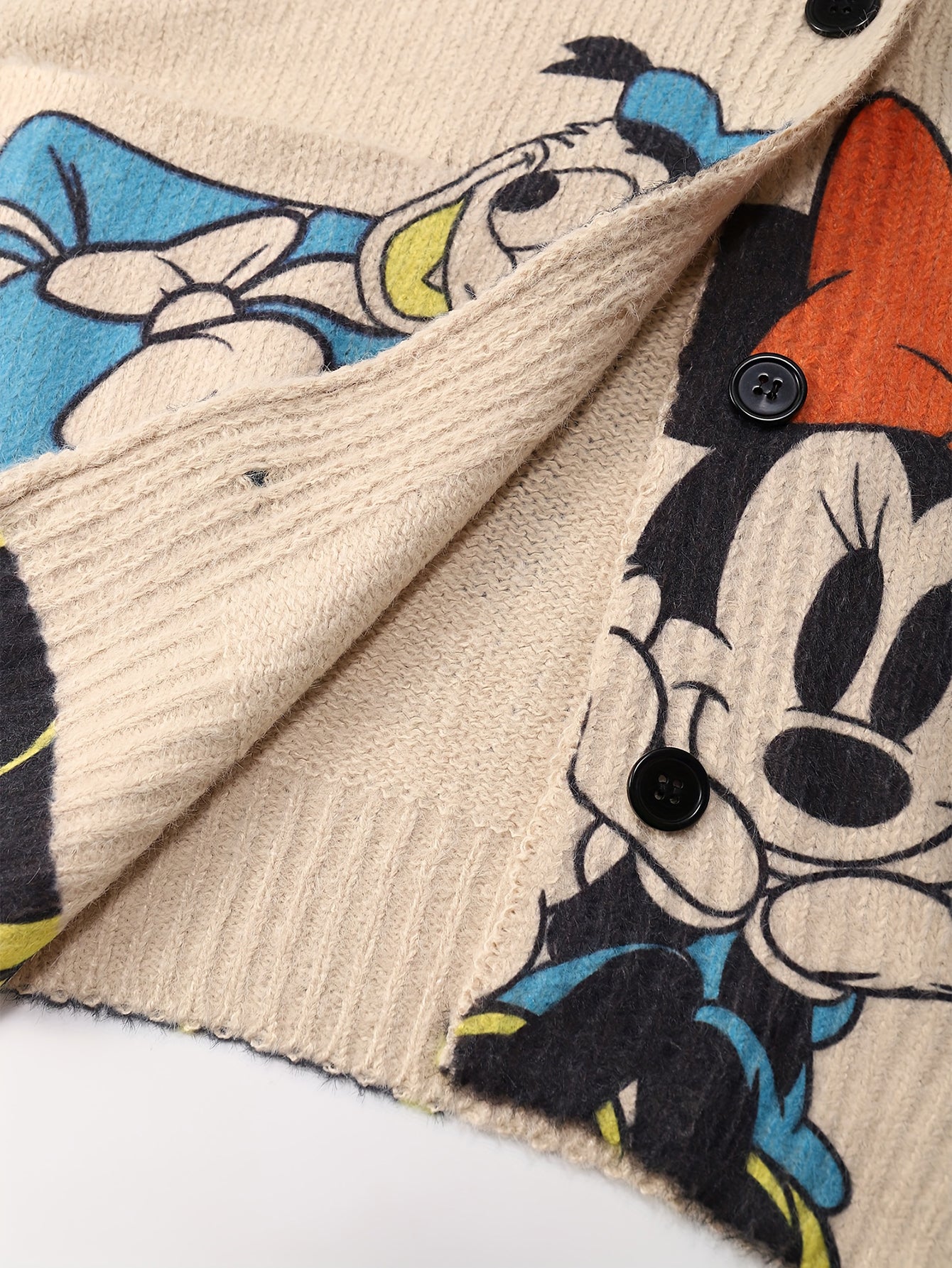 Women's Mickey & Minnie Mouse Donald Duck Official Vintage Sweater