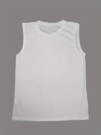 Crewneck monogram landscape print casual vest Random shipment