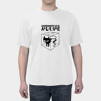 Summer Schrodinger's Cat Print Men's Short Sleeves