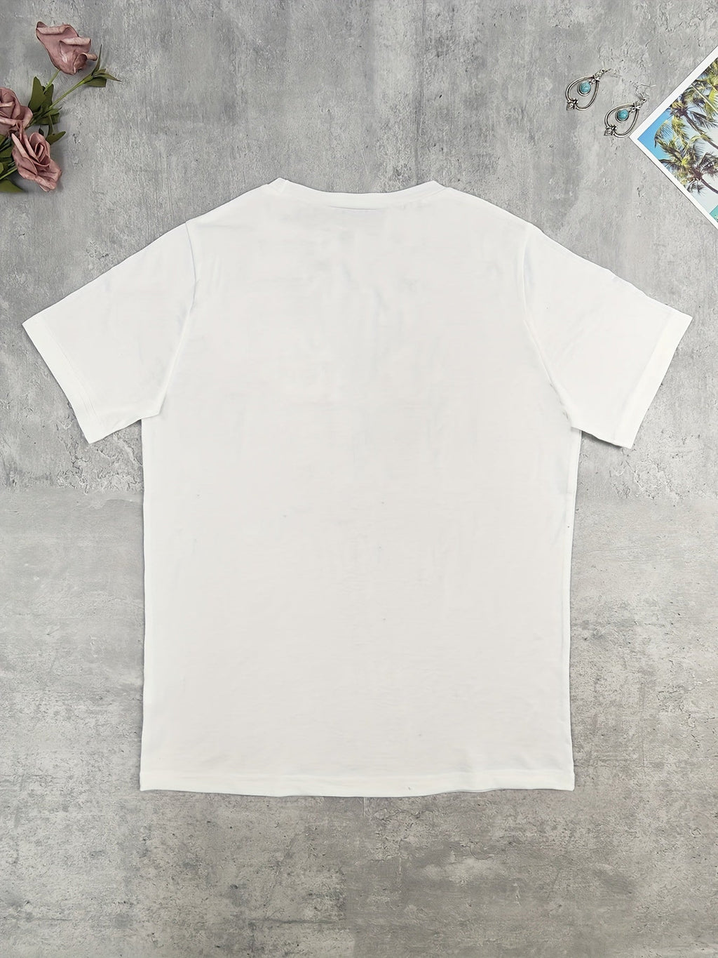 Fun letter summer short sleeve resort casual print plus size top t-shirt Random shipment