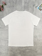 Fun letter summer short sleeve resort casual print plus size top t-shirt Random shipment