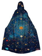Tarot Star Divination Print Cape Cloak