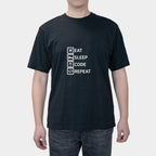 Programmer Code Farmer Versatile Simple Summer Men's Short Sleeve