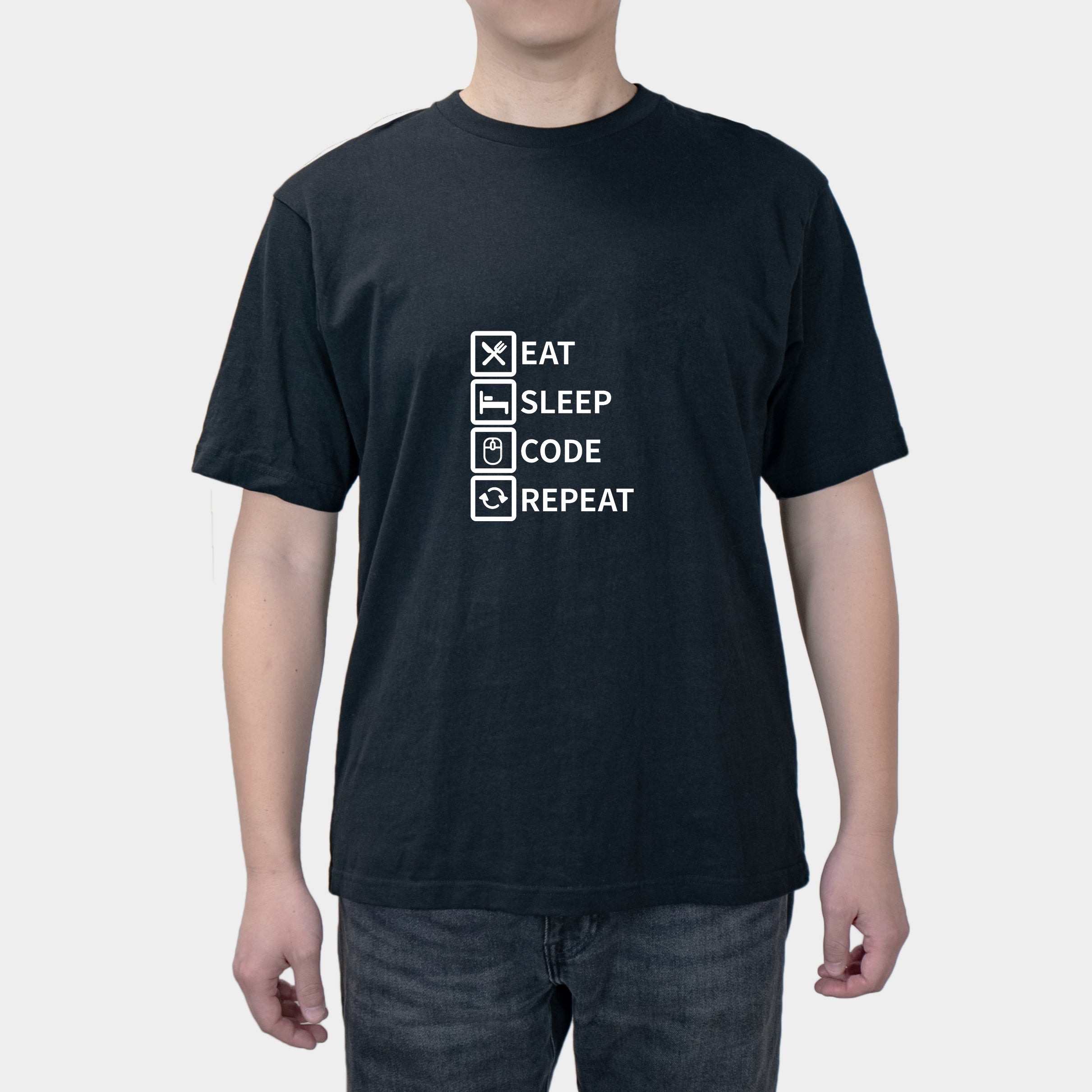 Programmer Code Farmer Versatile Simple Summer Men's Short Sleeve