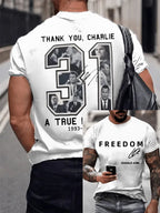 Men's Commemorative Liberty Signature 31 Print T-shirt