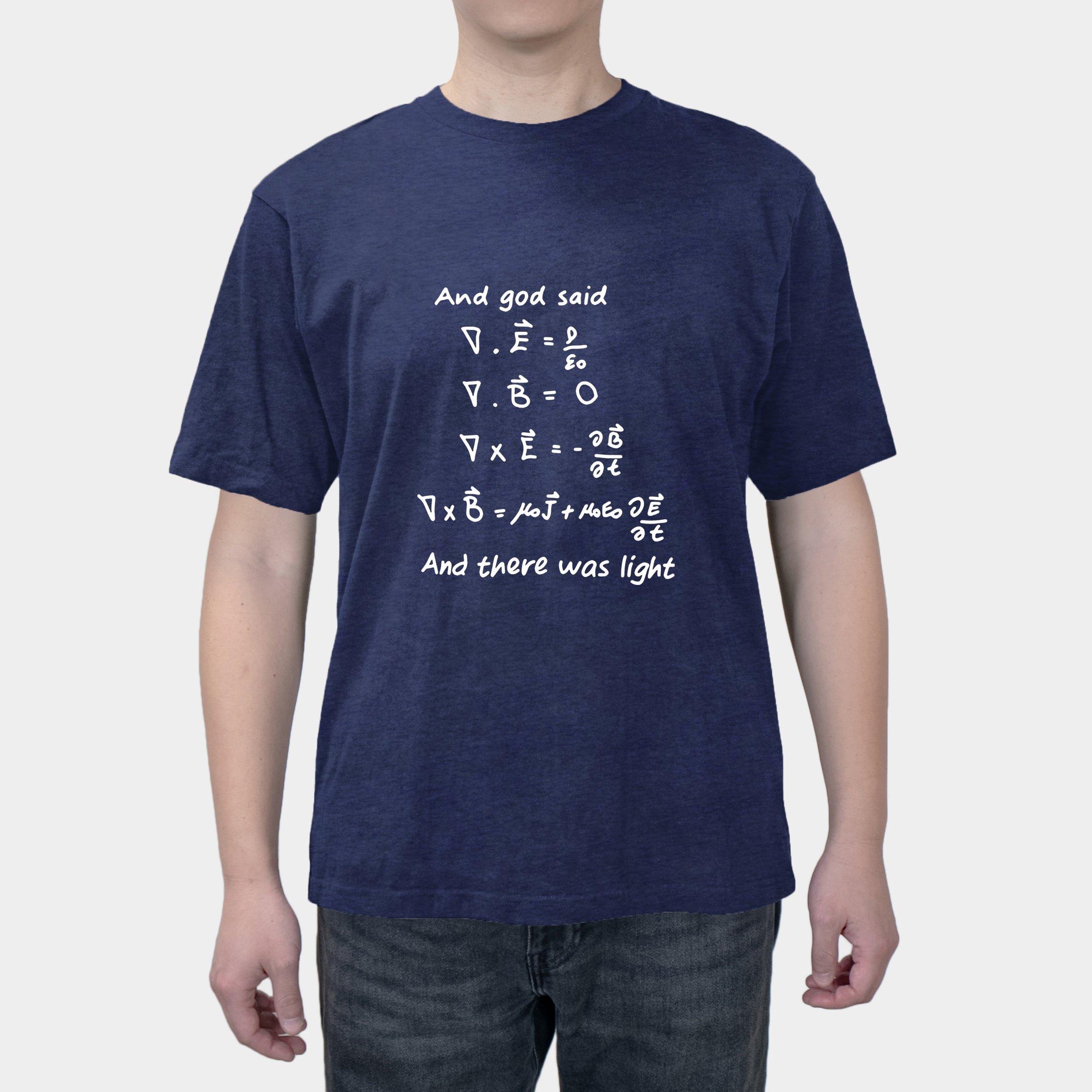 Men's collegiate math equation printed crop top