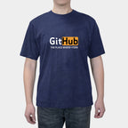 Summer New GitHub Programmer Cotton Round Neck Men's Short Sleeve