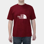 SIT ON MY FACE Fun English Summer Men's cotton short sleeves