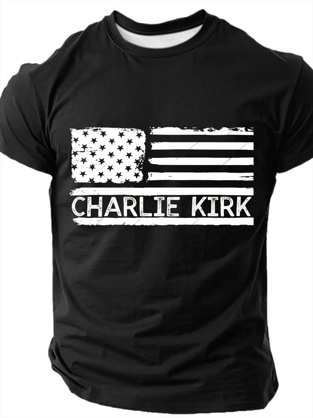 Men's Charlie Kirk Patriot Memorial T-Shirt