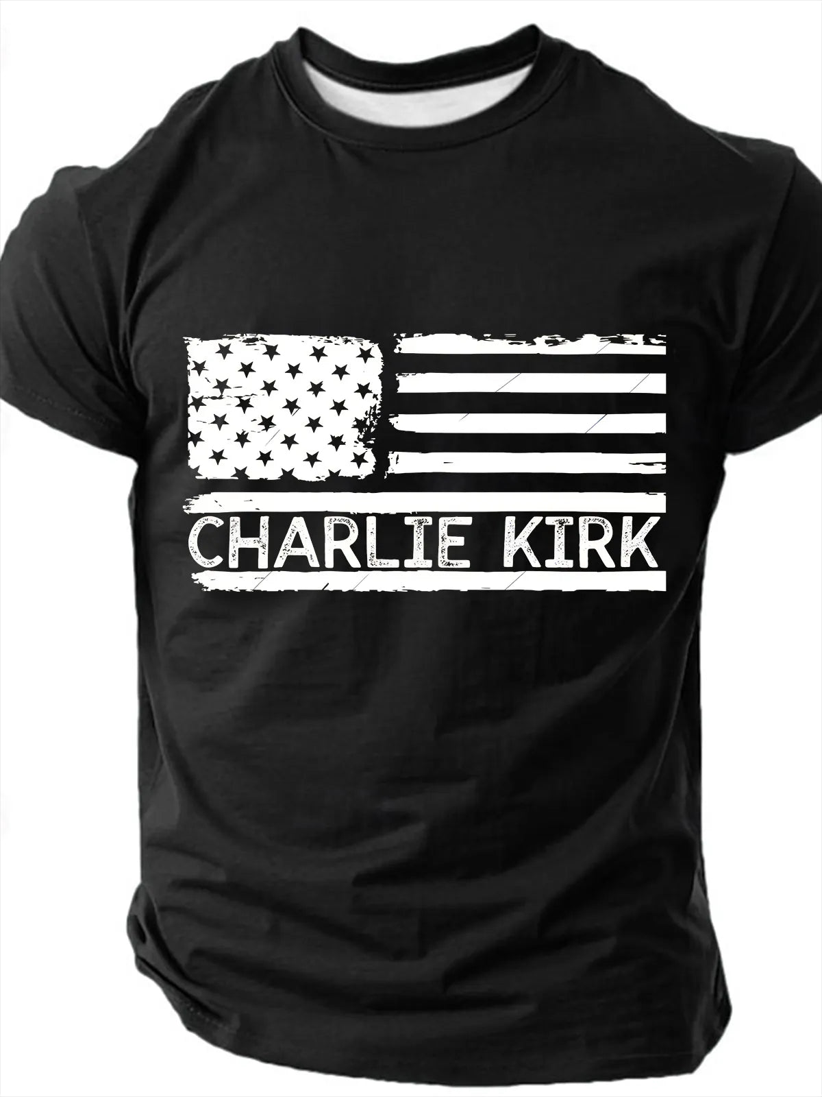 Men's Charlie Kirk Patriot Memorial T-Shirt
