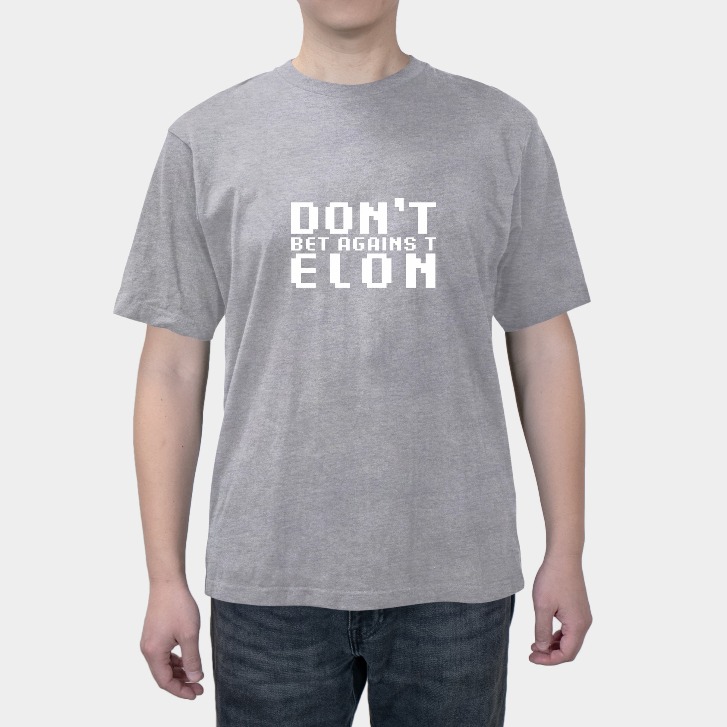 Don't the old horse with a fun English commemorative summer men's T-shirt