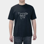 2025 Modal T-shirt Fun Text Week Monday To Sunday Workers Mood Club Animal Work Short Sleeve