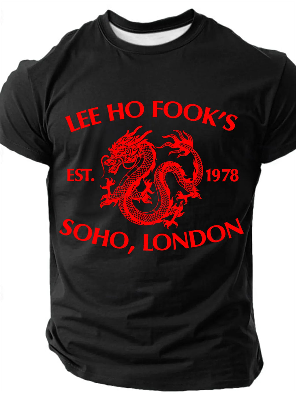 Men's Lee Ho Fook's Funny Slang Short Sleeve T-shirt