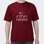 Summer New Programmer Computer Keyboard Wasd Key Printing Cotton Short Sleeve