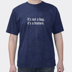 Geek Programmer Creative Funny That's Not Bug Print Men's Short Sleeve