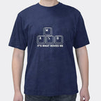 Summer New Programmer Computer Keyboard Wasd Key Printing Cotton Short Sleeve