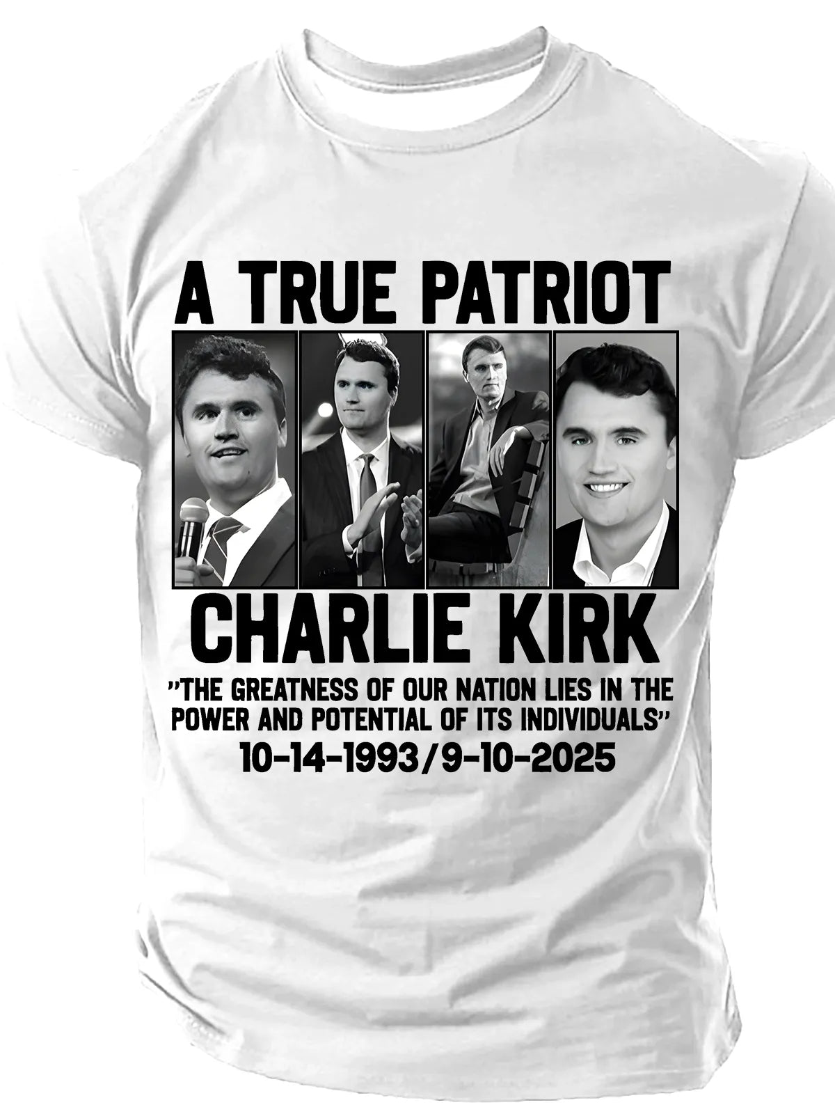 A True Patriot Charlie Kirk American Shirt