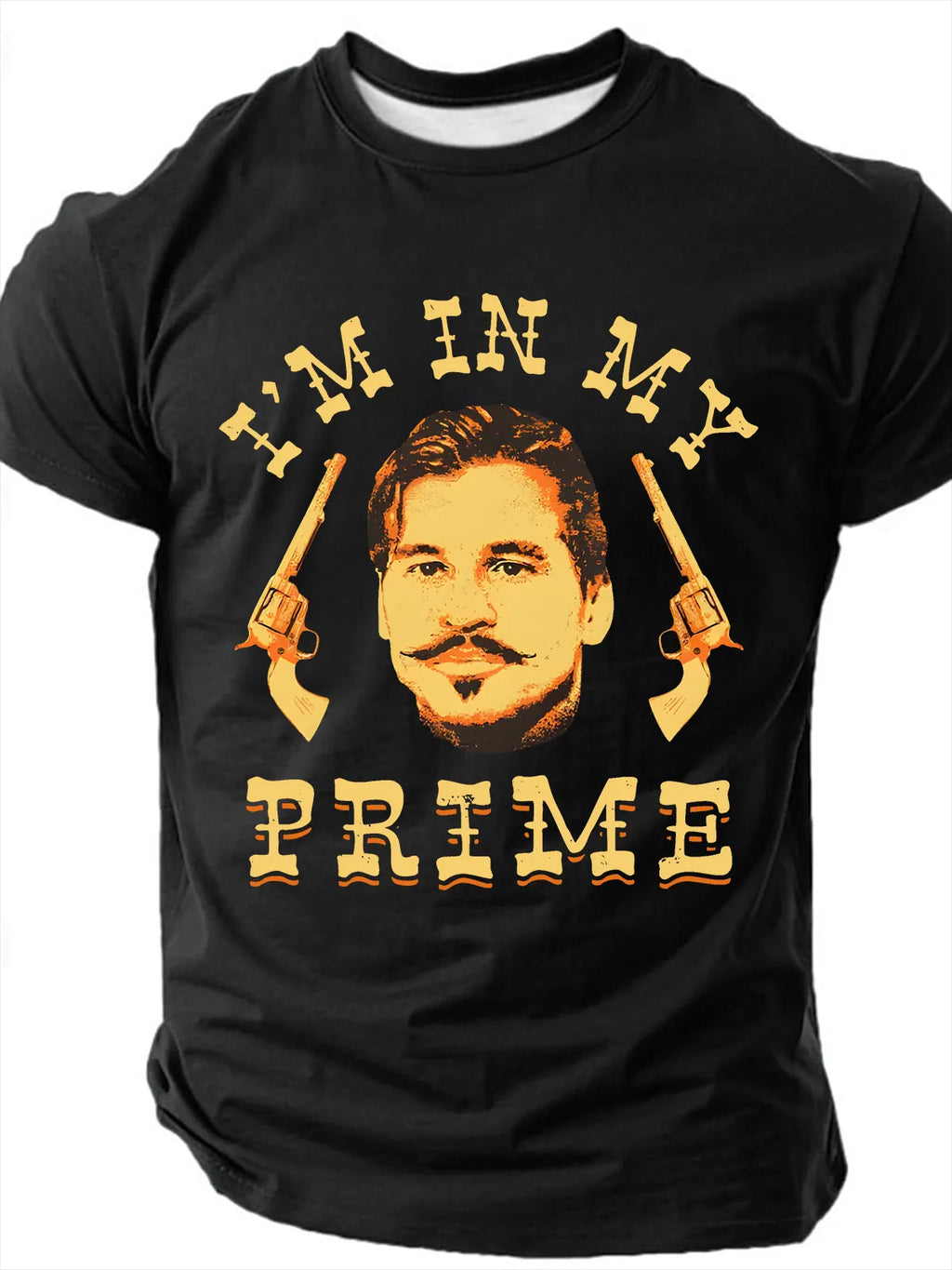 Men's I'm in My Prime Sarcastic Funny Slang Short Sleeve T-shirt