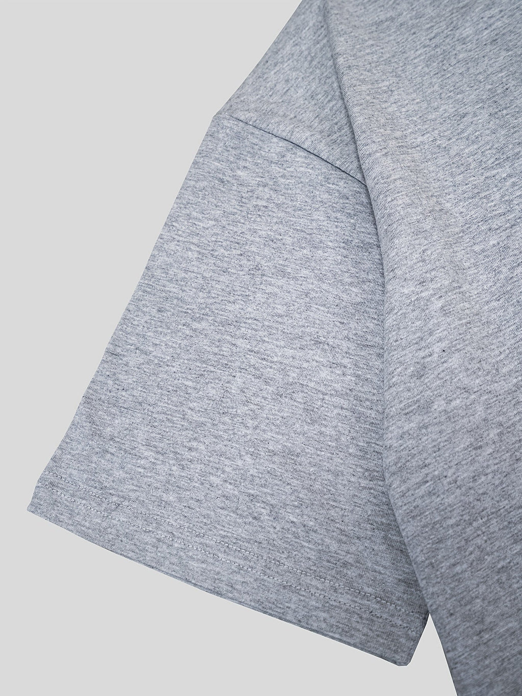 Men's pure cotton solid-color T-shirt, a loose and heavyweight casual top for summer