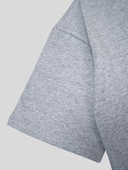 Men's pure cotton solid-color T-shirt, a loose and heavyweight casual top for summer